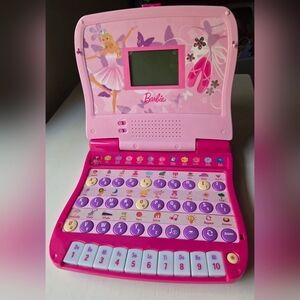 BARBIE B-BRIGHTLAPTOP COMPUTER.BALLERINA DESIGN
